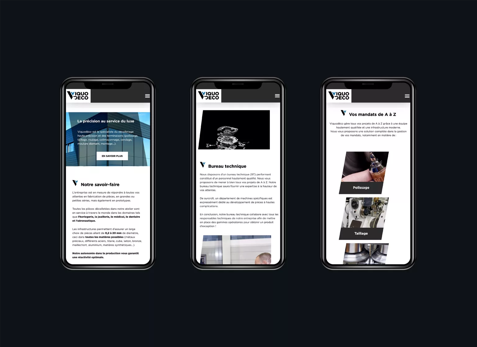 Conception de la plateforme Web et mobile Viquodeco par Ivimédia